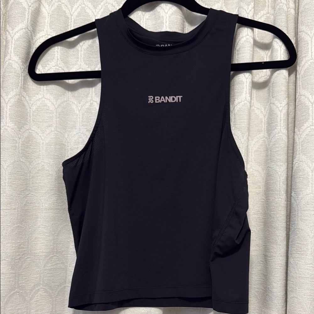 Bandit Mesh Crop Singlet